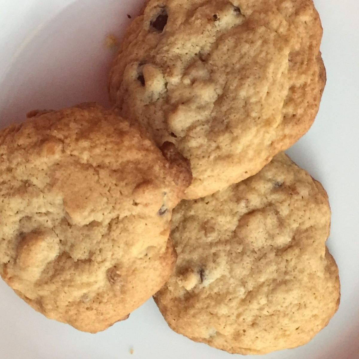 granola chocolate chip cookies