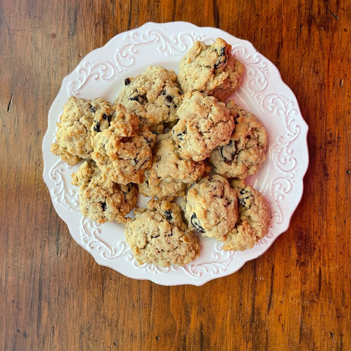 oatmeal craisin pecan cookies