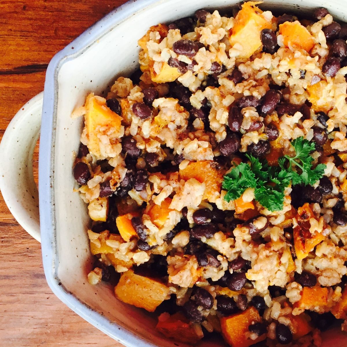 roasted butternut squash salad