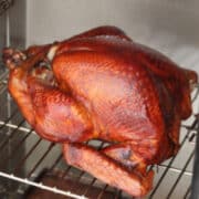 smoked turkey in electric smoker