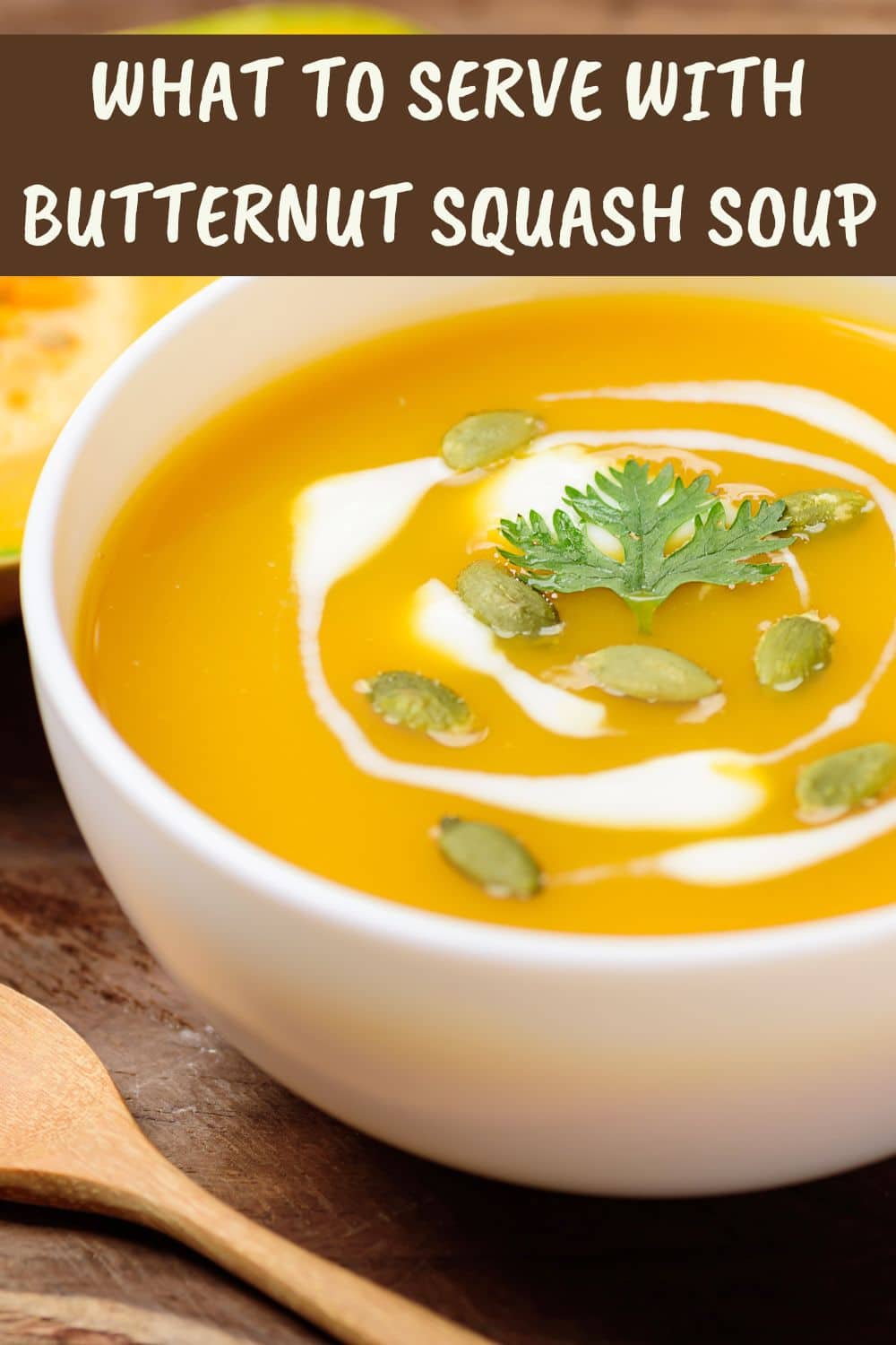 what to serve with butternut squash soup