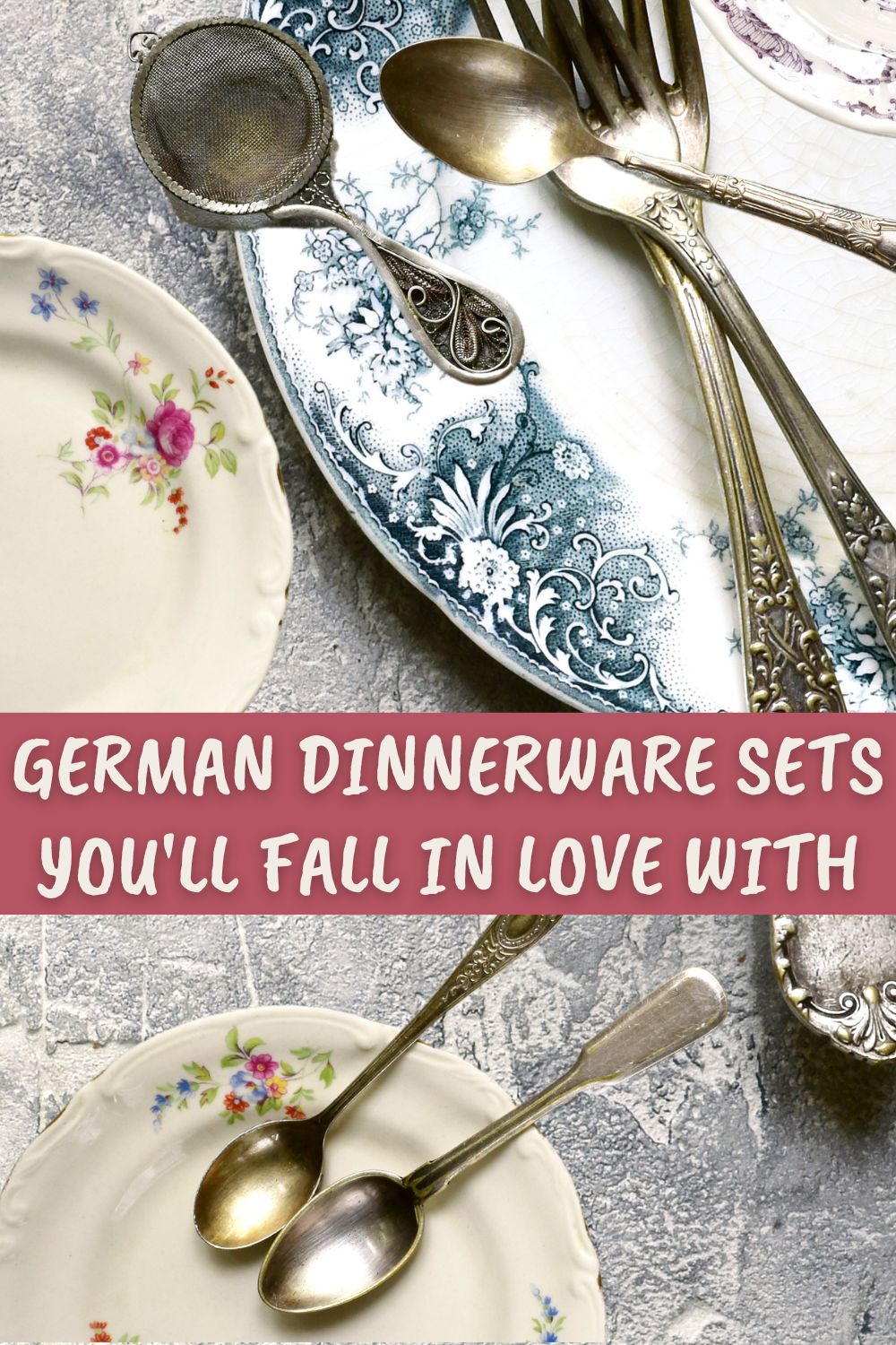 German hotsell dinnerware set