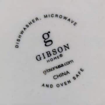 Dishwasher, microwave and overn safe dinerware.