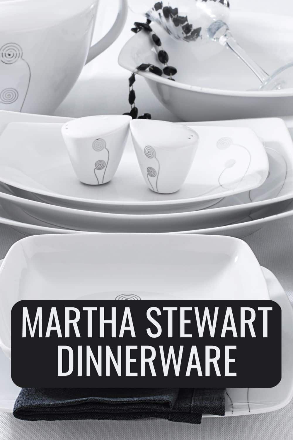 Martha Stewart Dinnerware.