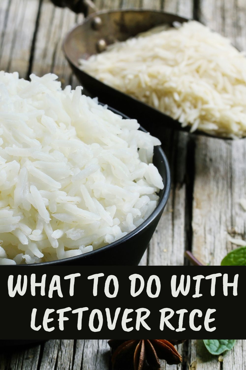 What to do with leftover rice.