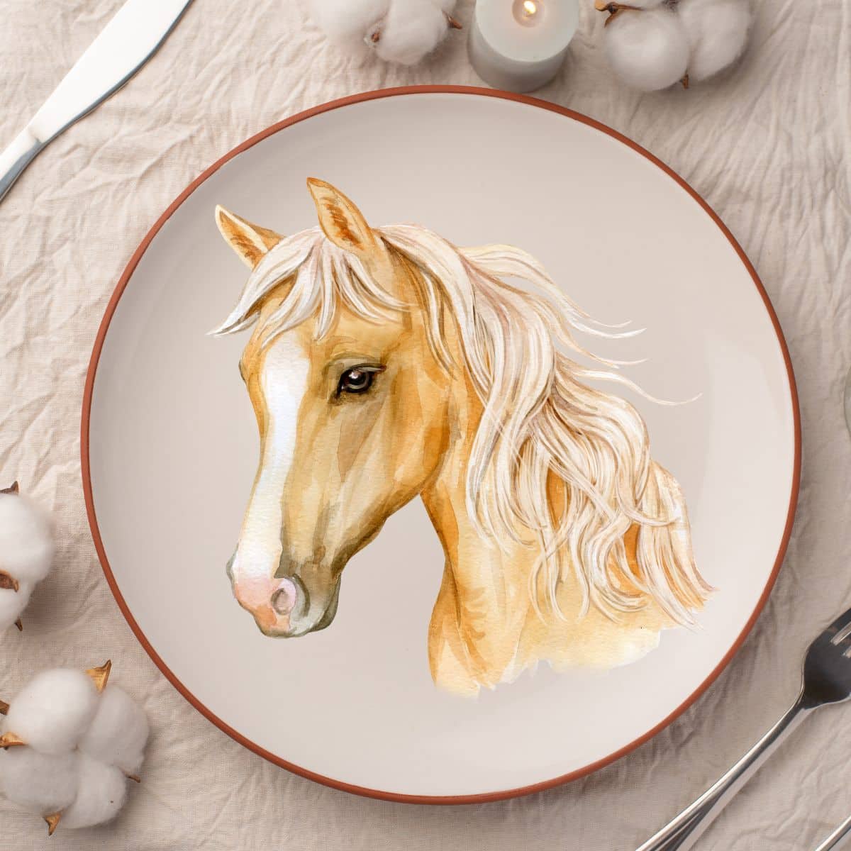 Horse dinnerware best sale