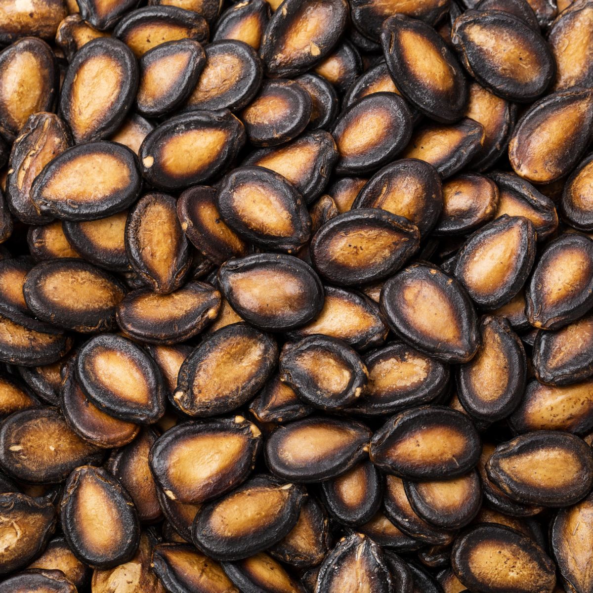 Oven roasted watermelon seeds.