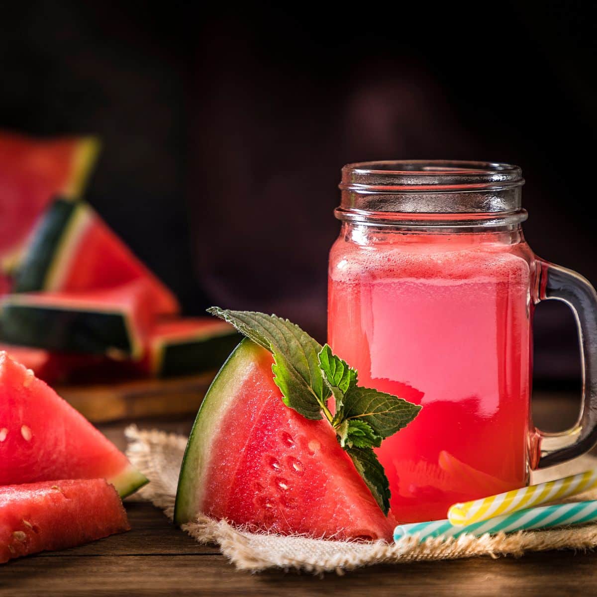 Watermelon smoothie.