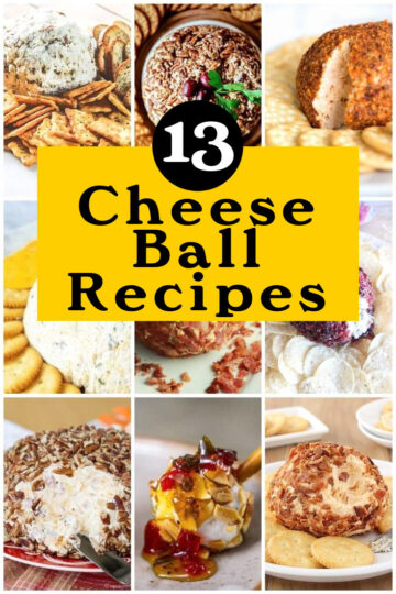 Cheese ball recipes for party appetizers