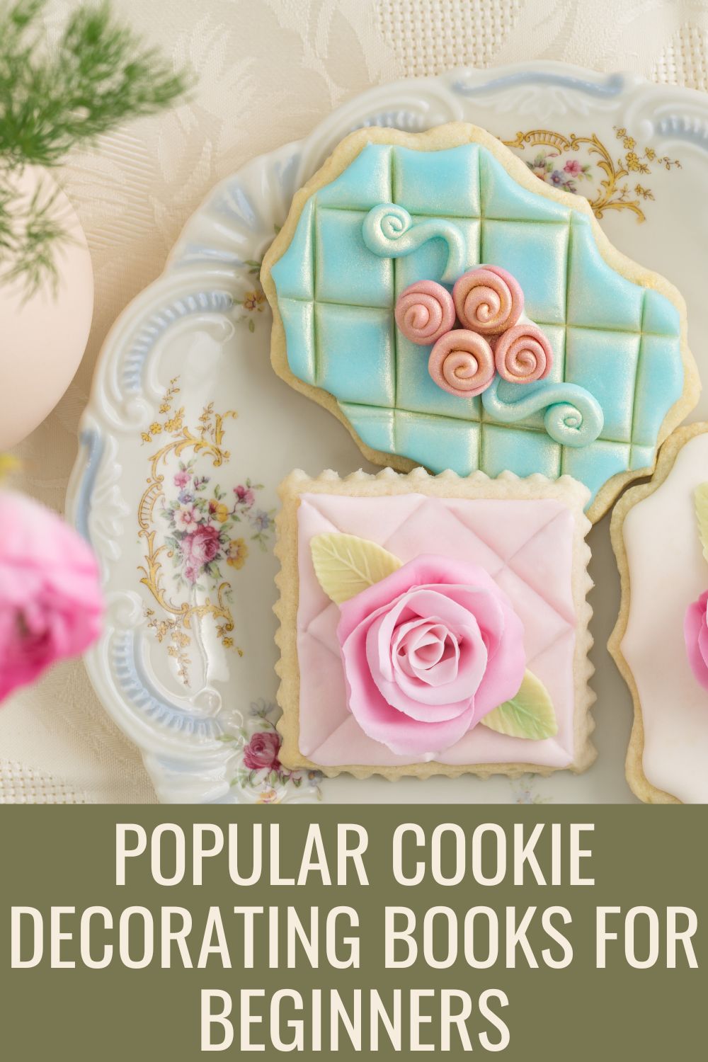 Popular cookie decorating books for beginners.