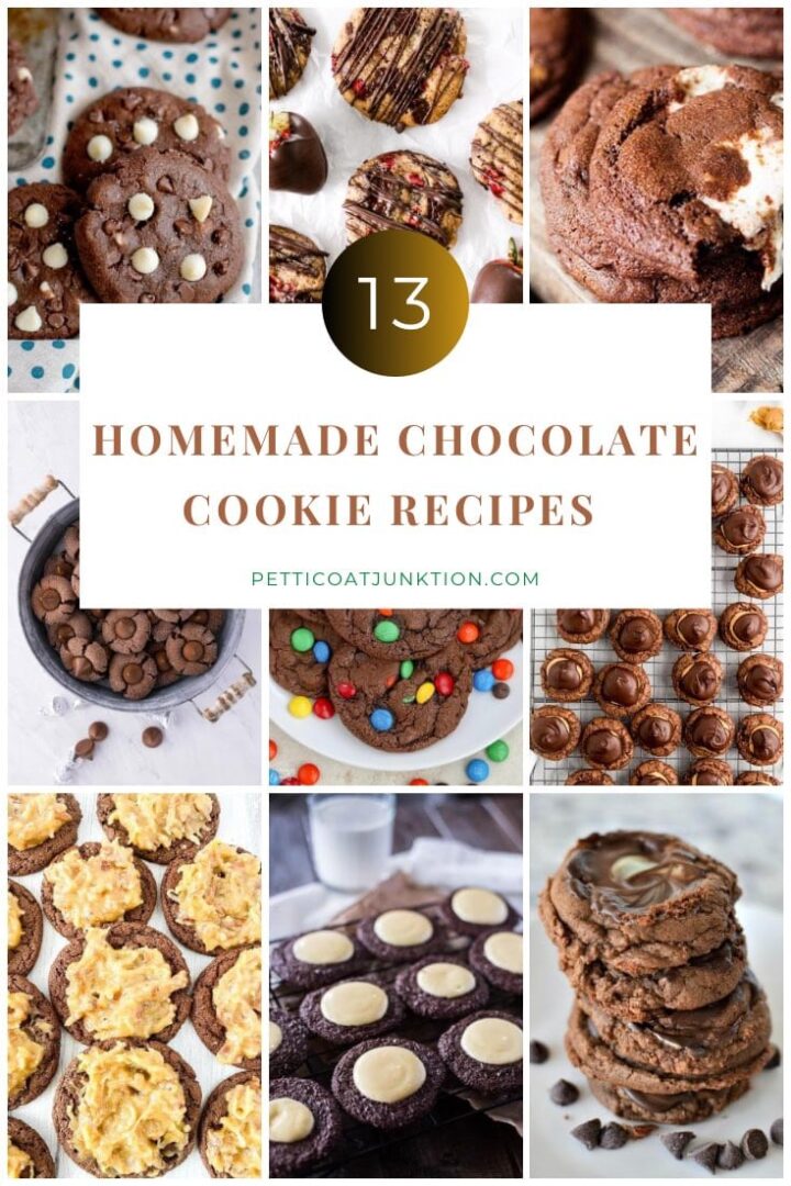 homemade chocolate cookies