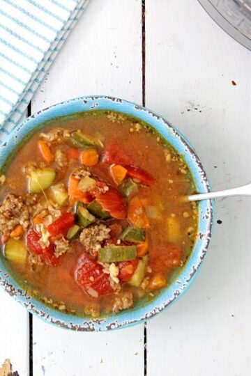 bowl of soup