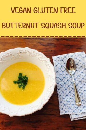 Vegan Gluten Free Butternut Squash Soup | Recipe Idea Shop