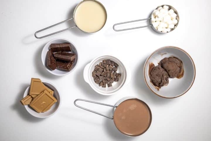 Freakshake ingrediants