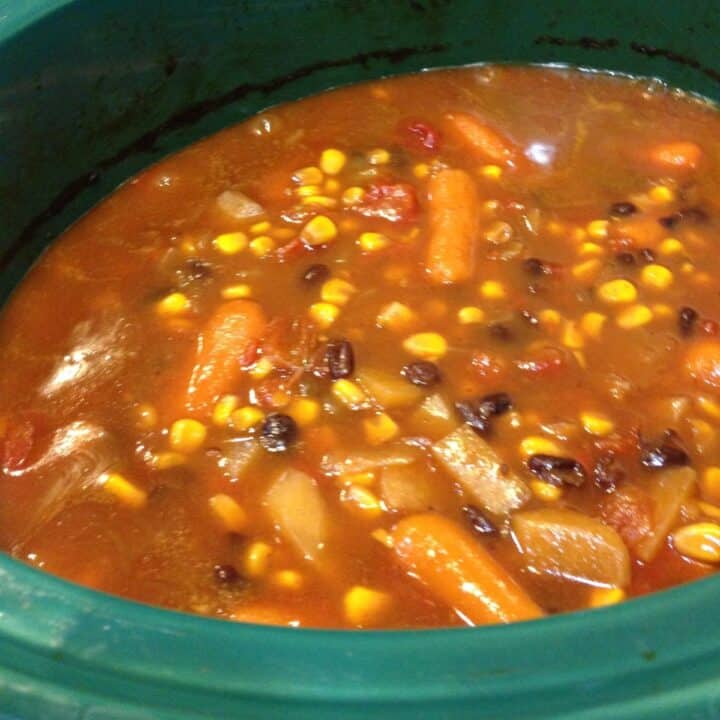 Slow Cooker Vegan Brunswick Stew (Gluten Free)