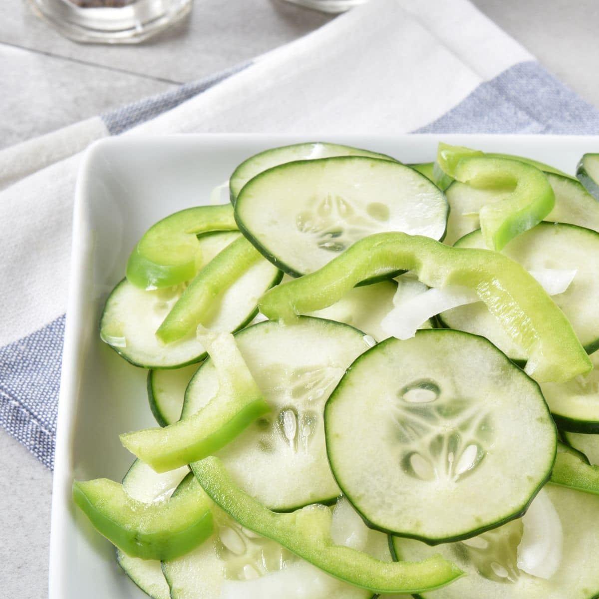 Cucumber salad.