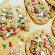 Santa Trash Cookies aka Christmas Kitchen Sink Cookies
