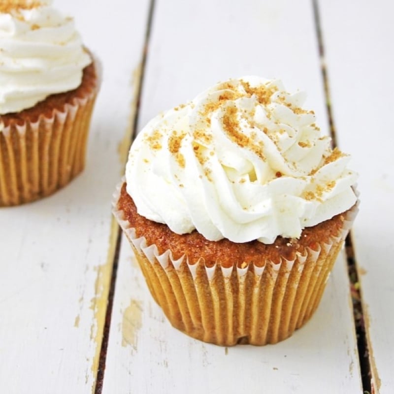 homemade carrot cake cupcakes 2