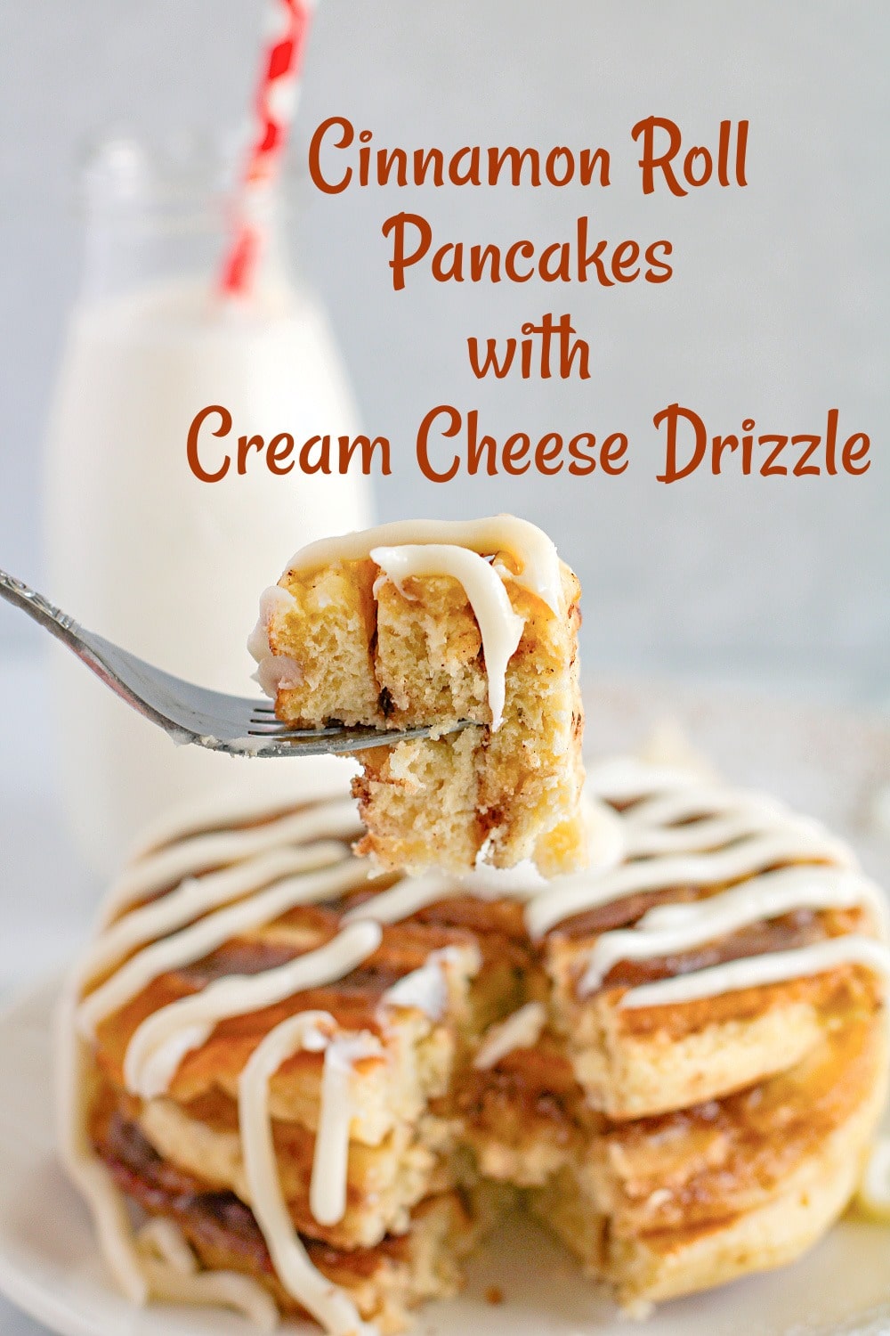 Cinnamon Roll Pancakes