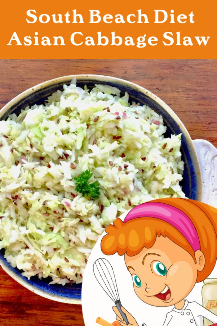 South Beach Diet Asian Cabbage Slaw