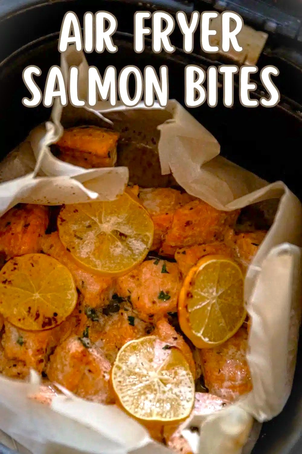 air fryer salmon bites recipe