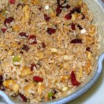 cranberry and brown rice salad