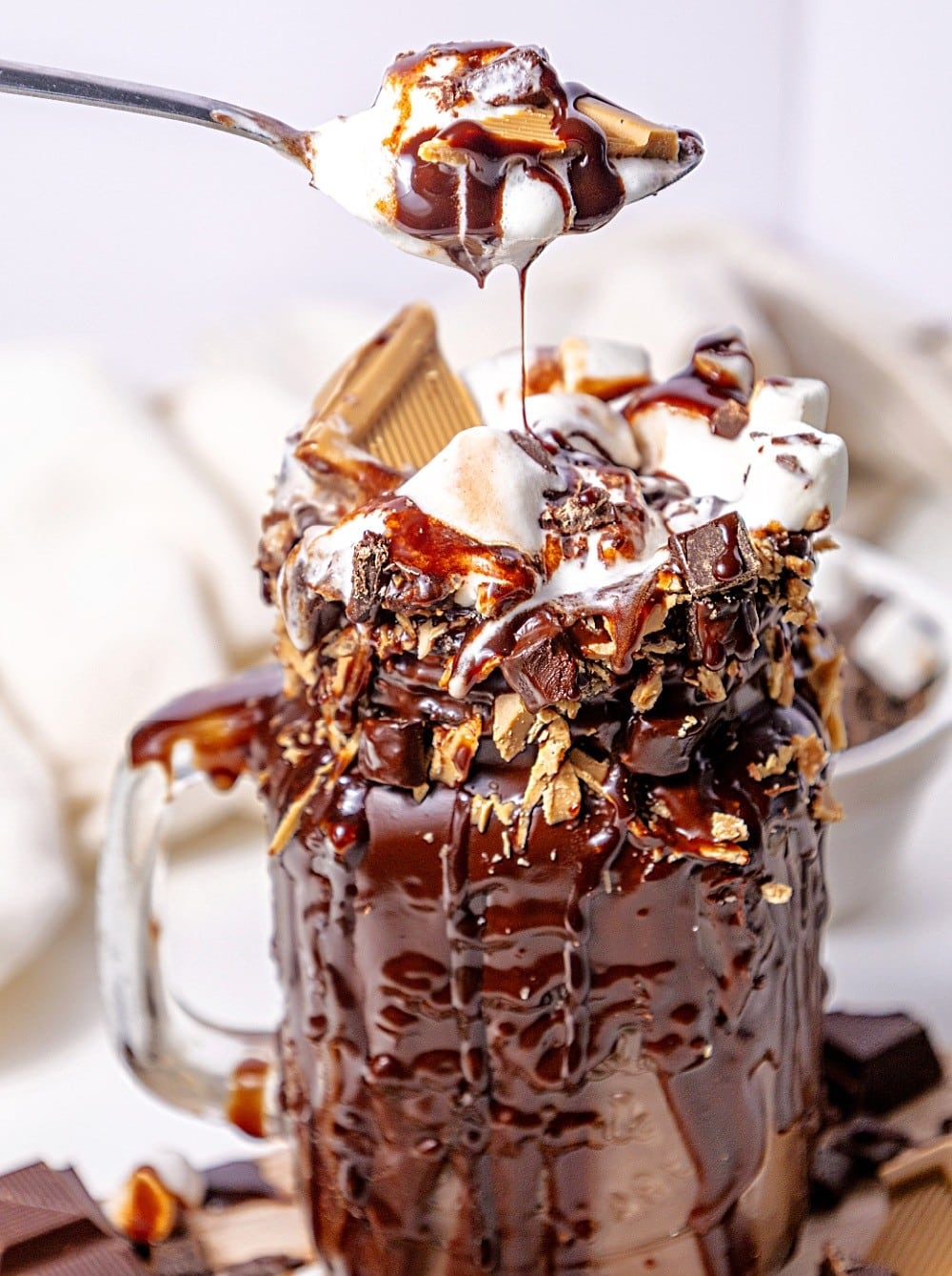 how to make a chocolate freakshake milkshake