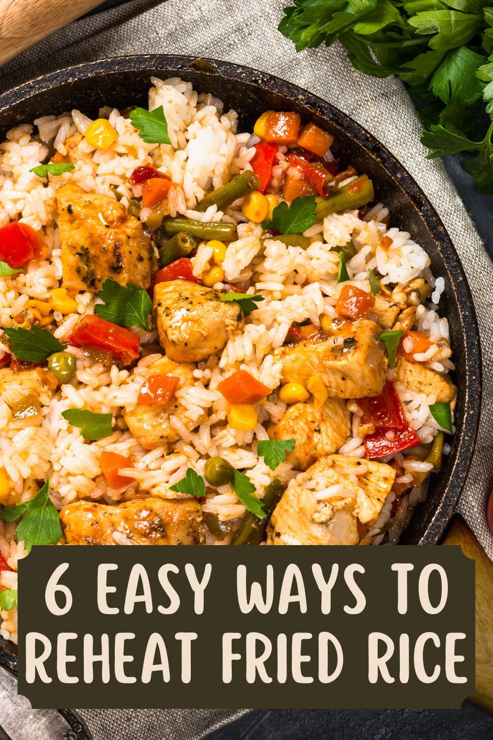 6 Easy Ways To Reheat Fried Rice.