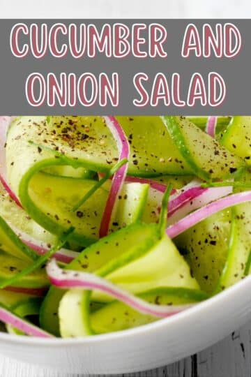 Cucumber And Onion Salad - Recipe Idea Shop