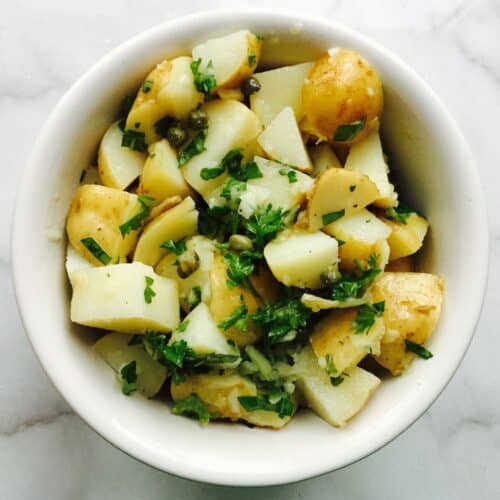 French Potato Salad (No Mayo) | Recipe Idea Shop