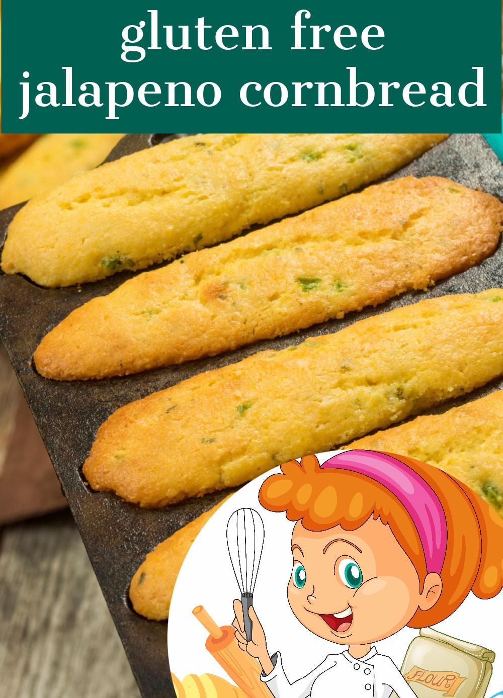 gluten free jalapeno cornbread