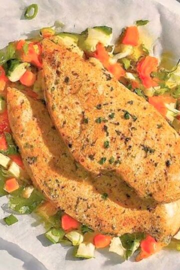 chicken en papilotte
