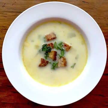 potato and leek soup