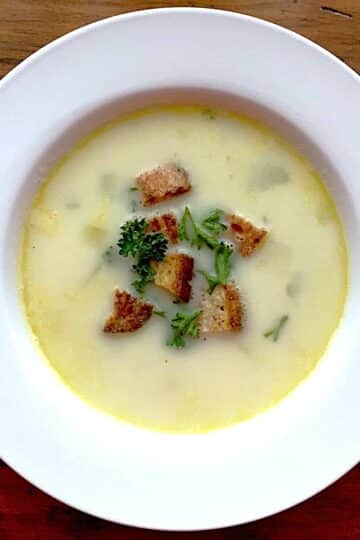 potato and leek soup