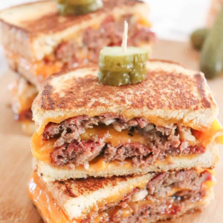 grilled cheese burger