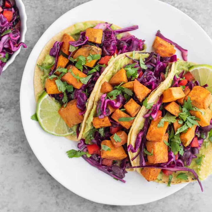 sweet potato tacos