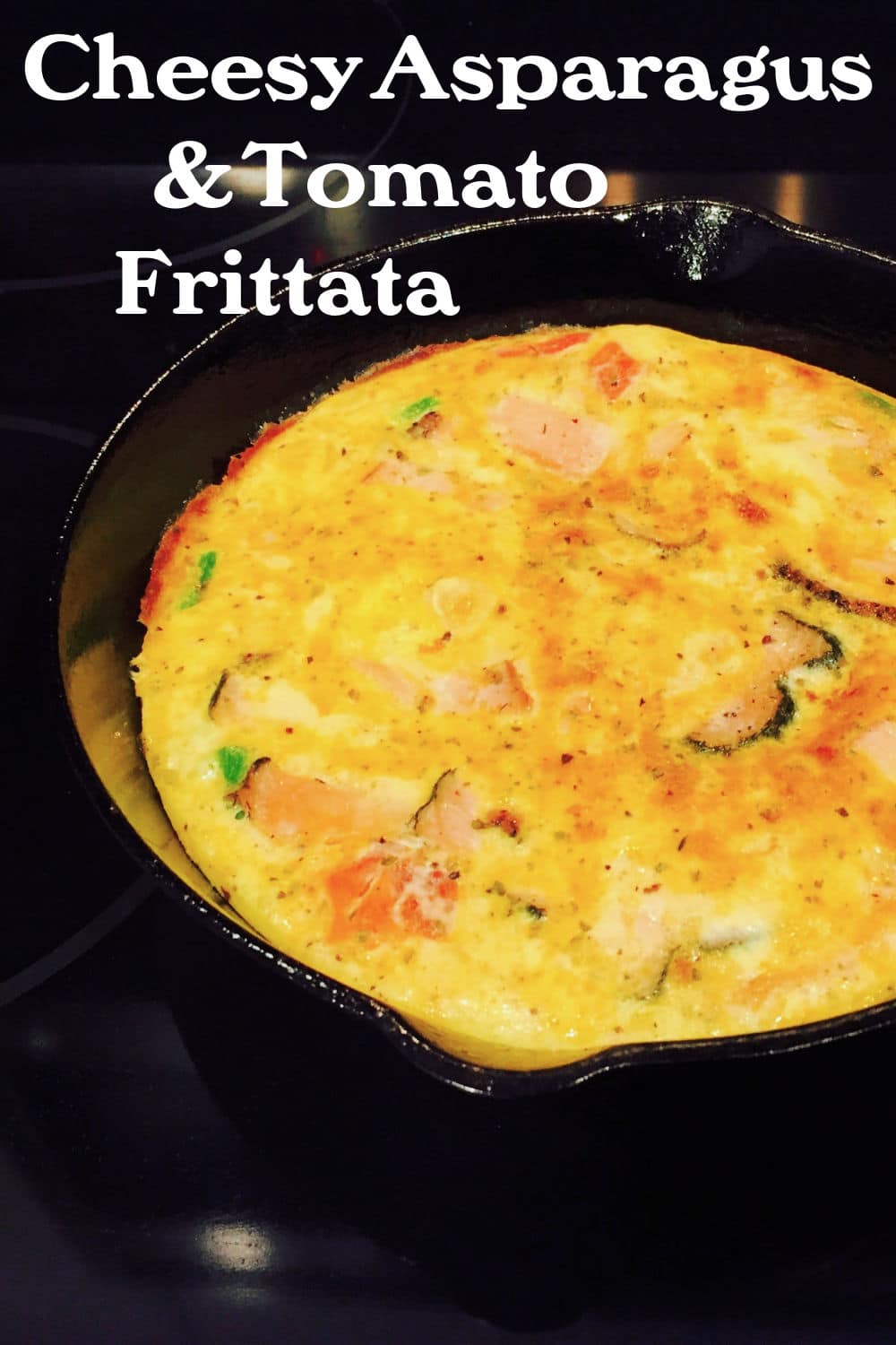 asparagus and tomato frittata