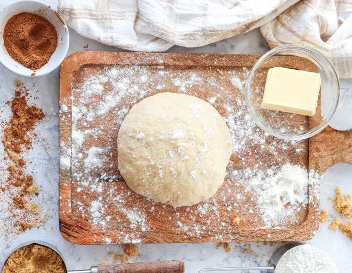 cinnamon roll dough