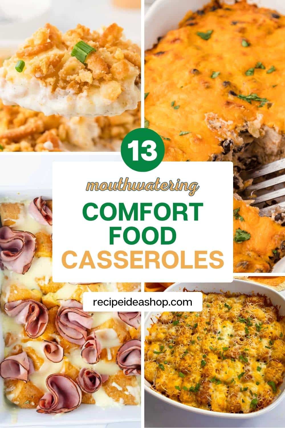 13 Easy Comfort Food Casserole Recipes