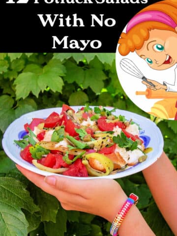 12 potluck salads without mayonnaise