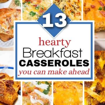 make ahead breakfast casseroles