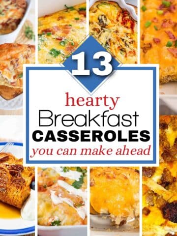 make ahead breakfast casseroles