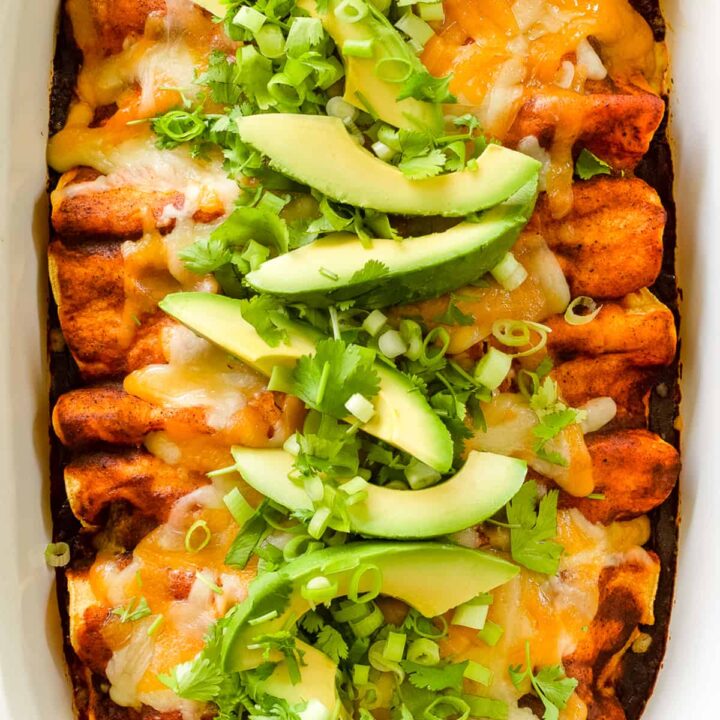chicken enchiladas