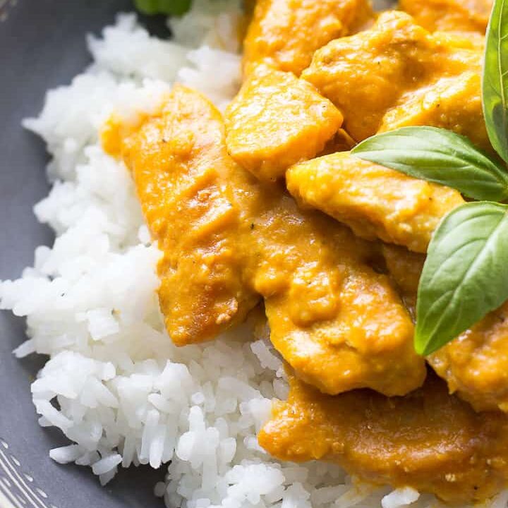 chicken and pumpkin curry