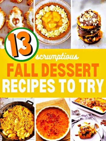 Fall dessert recipes family and friends will love