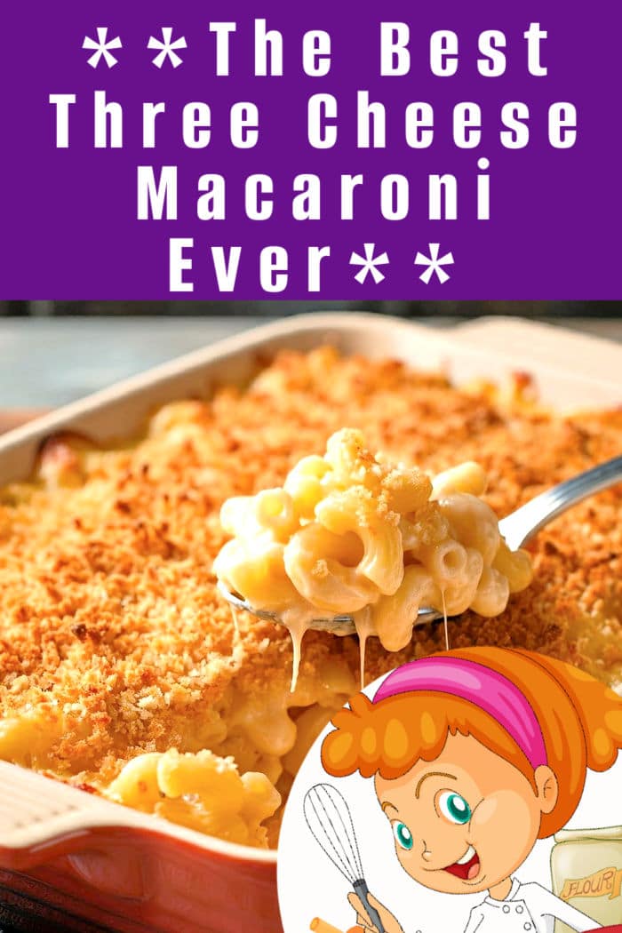 The best three cheese macaroni