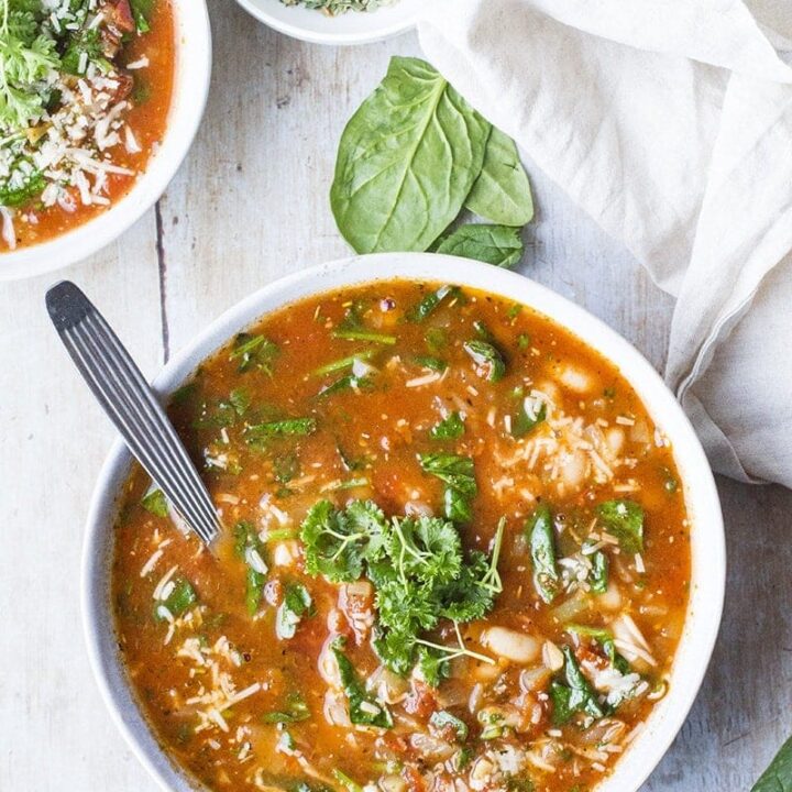 tomato white bean soup