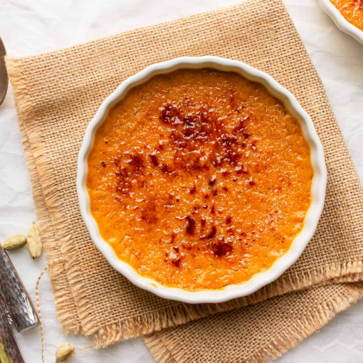 pumpkin creme brulee