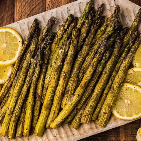 smoked asparagus