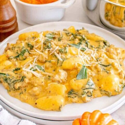 pumpkin kale gnocchi